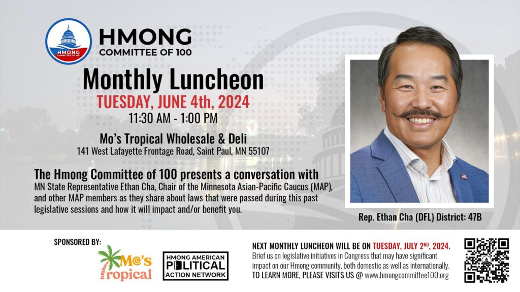 hmong committee 100 monthly luncheon